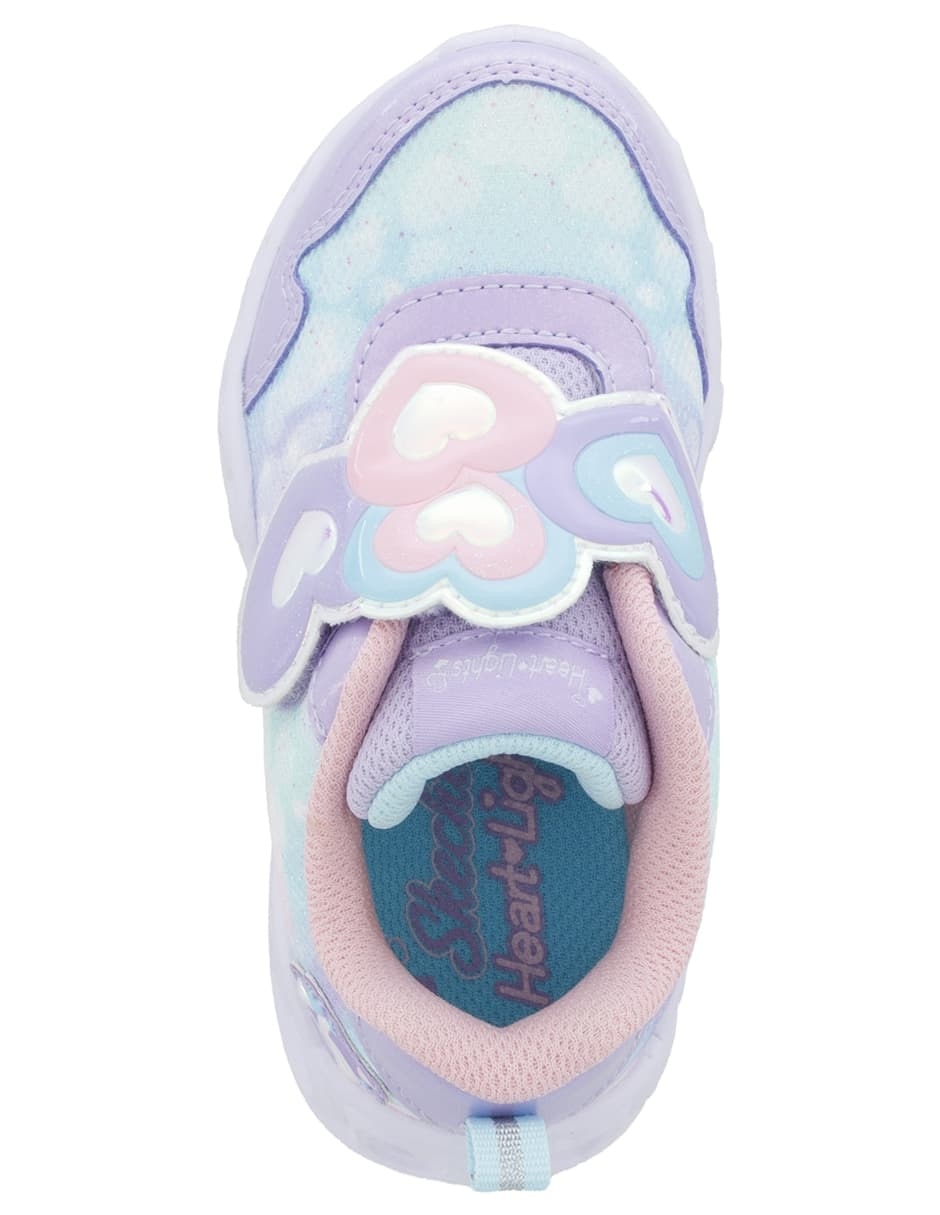 Tenis para niña Heart lights 5