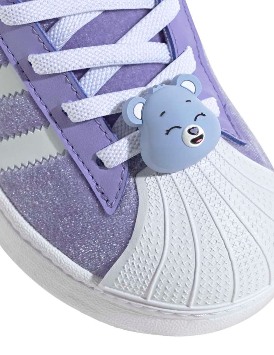 Tenis para niña superstar quickon 5