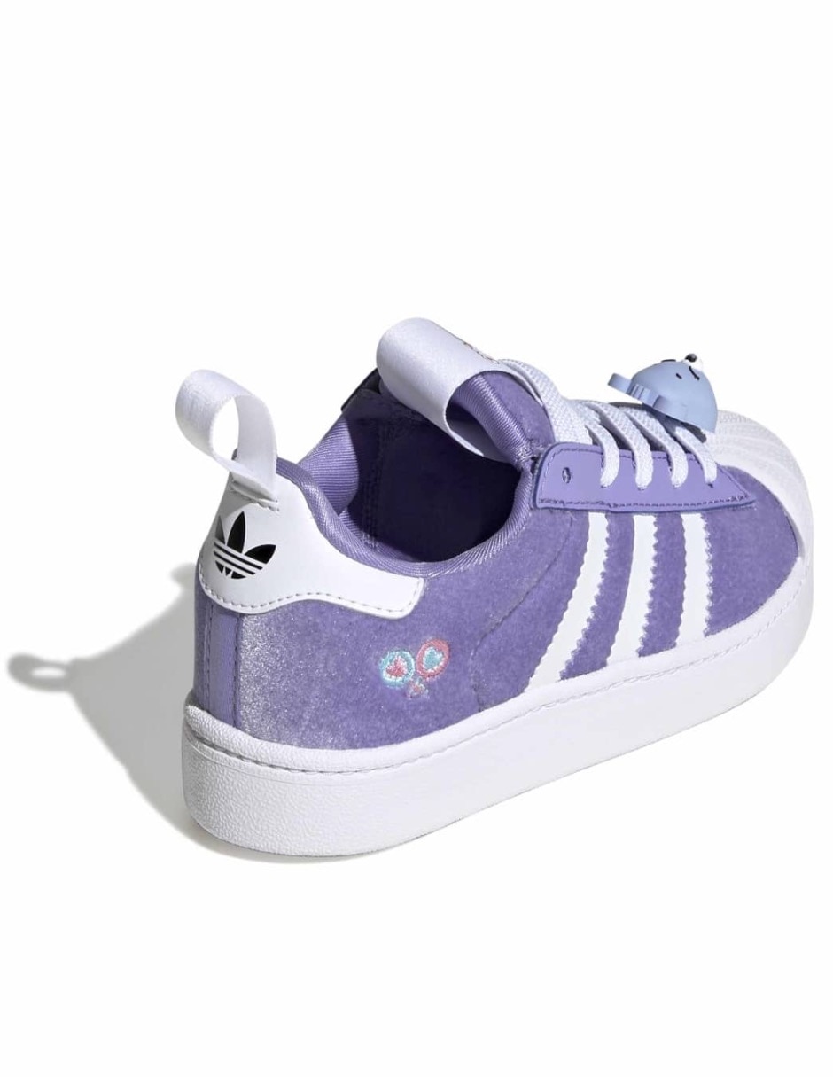 Tenis para niña superstar quickon 4