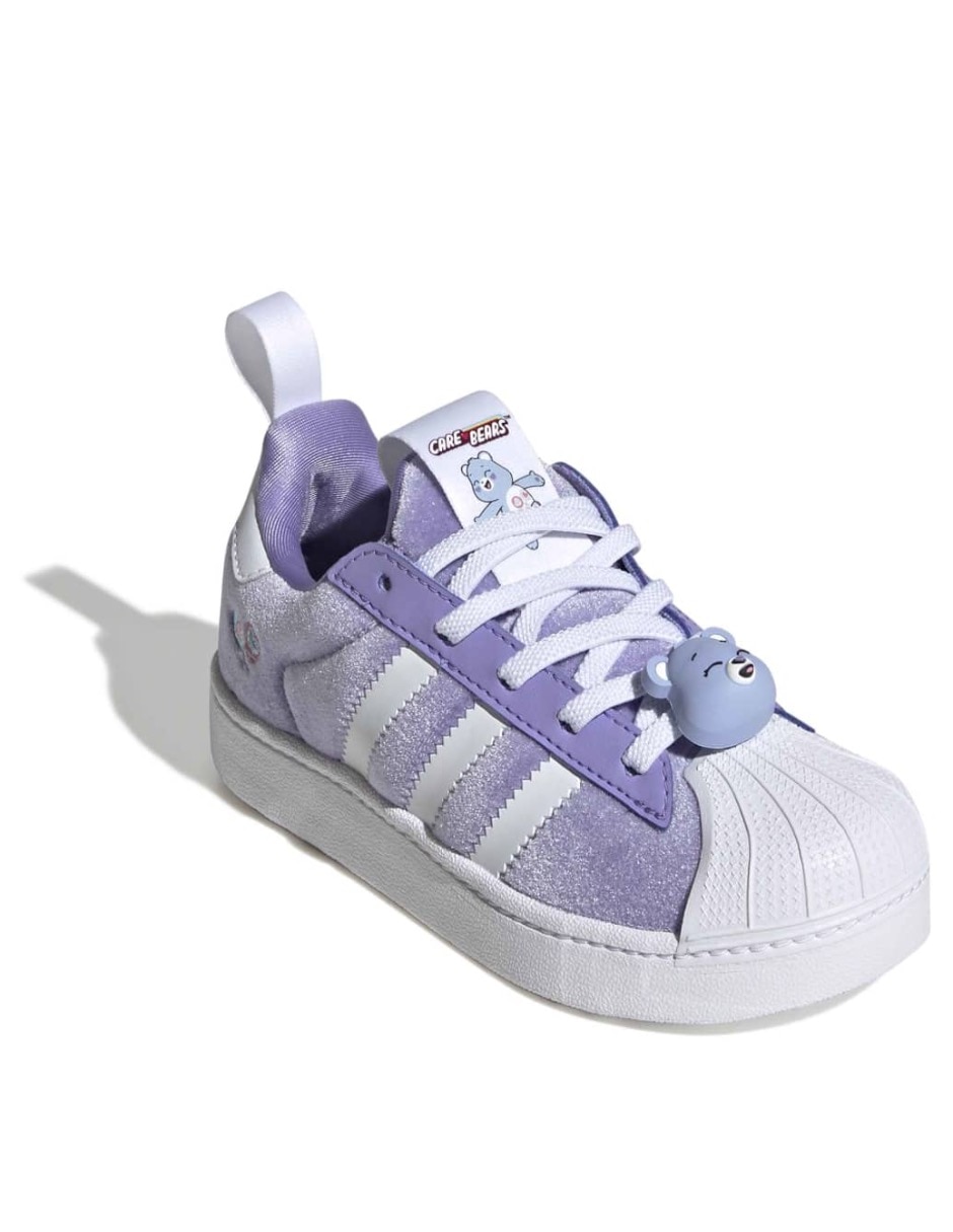 Tenis para niña superstar quickon 2
