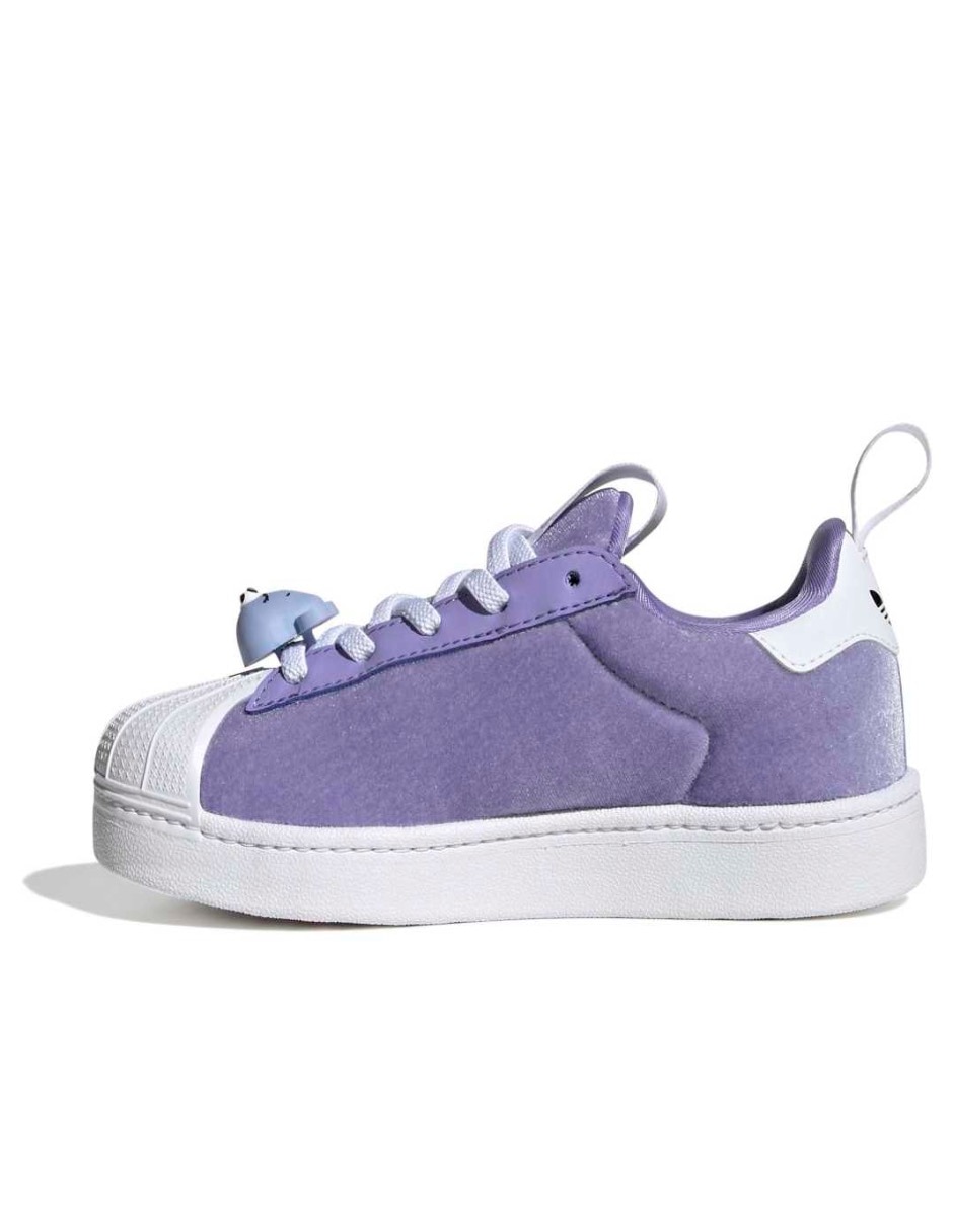 Tenis para niña superstar quickon 9