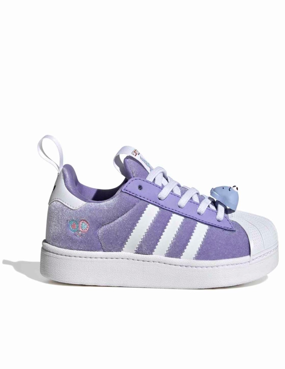 Tenis para niña superstar quickon 7