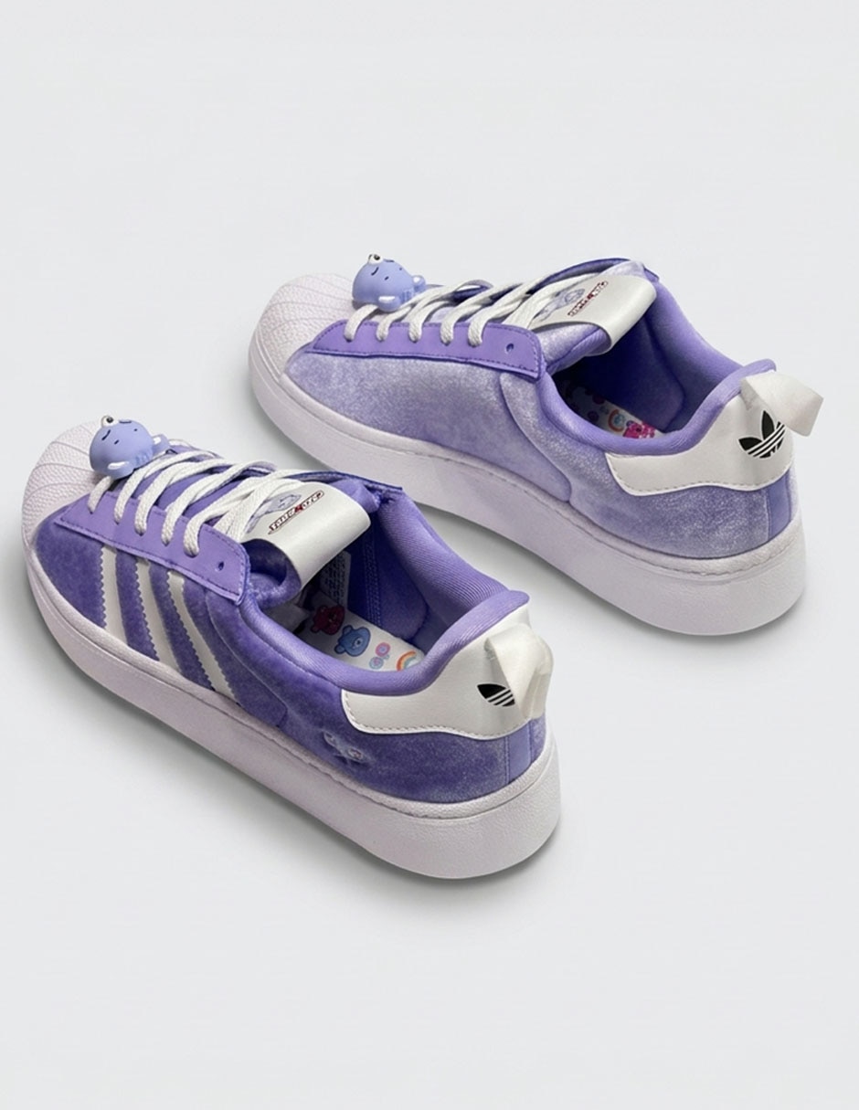 Tenis para niña Superstar Quickon K 11