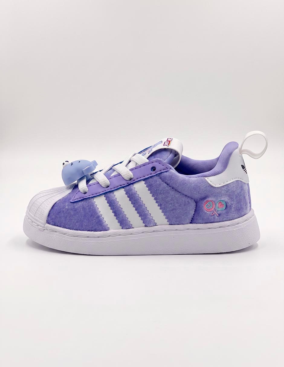 Tenis para niña superstar quickon