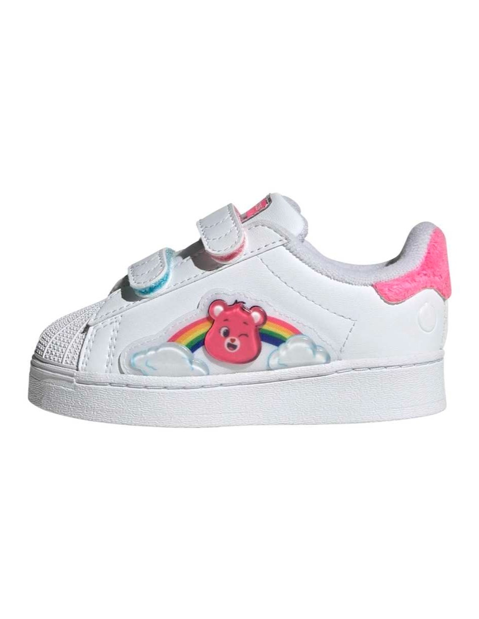Tenis para niña superstar led lights cf i