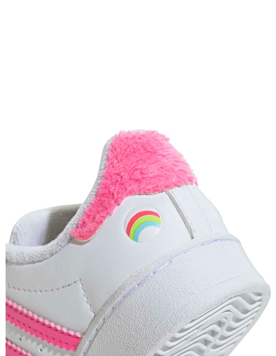Tenis para niña superstar led lights cf i 6