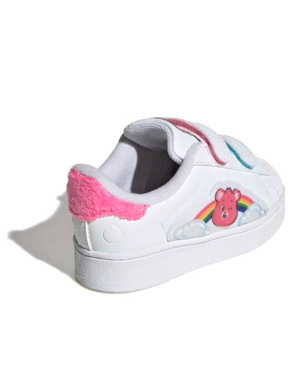 Tenis para niña superstar led lights cf i 10