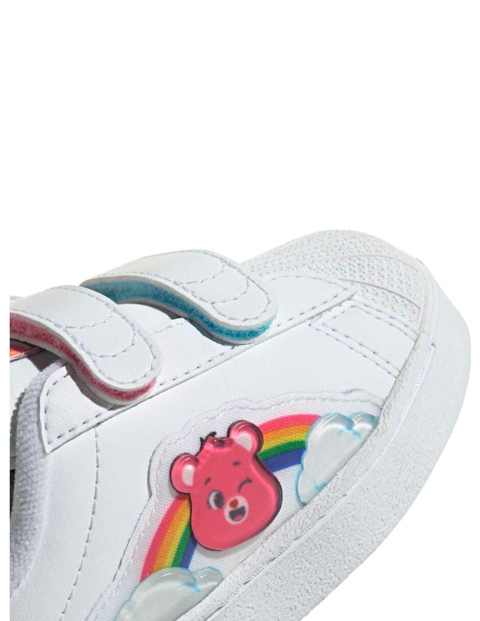 Tenis para niña superstar led lights cf i