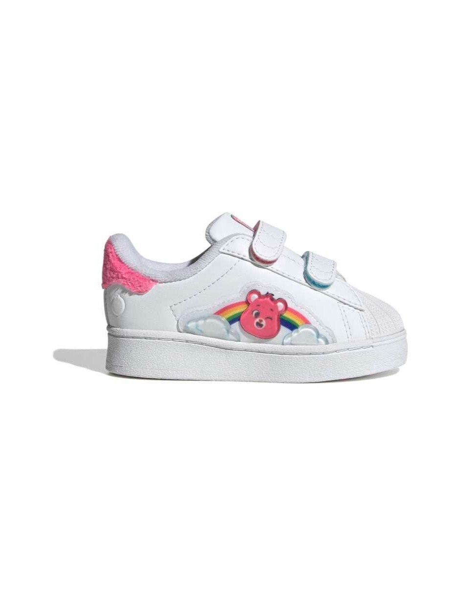 Tenis para niña superstar led lights cf i