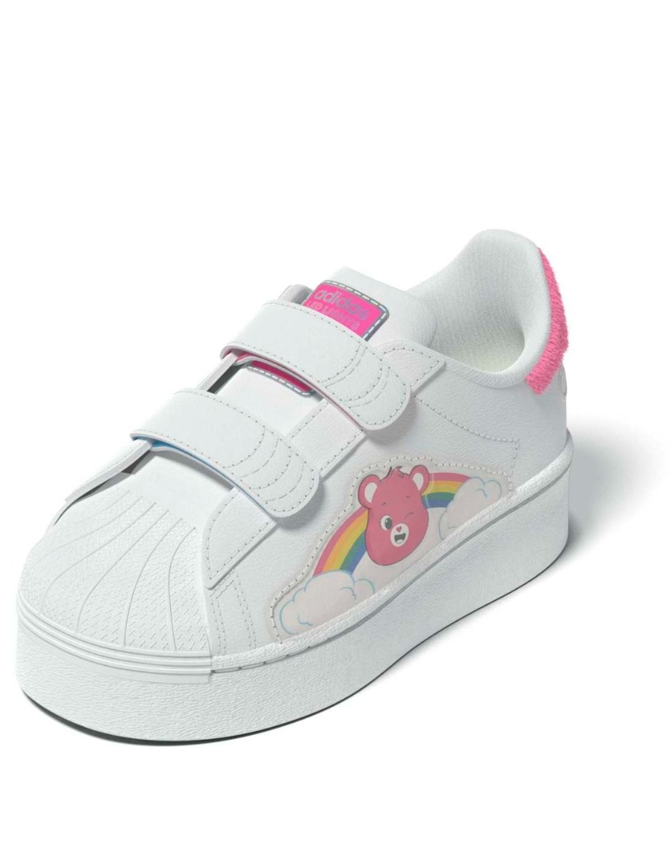 Tenis para niña superstar led lights cf i 13