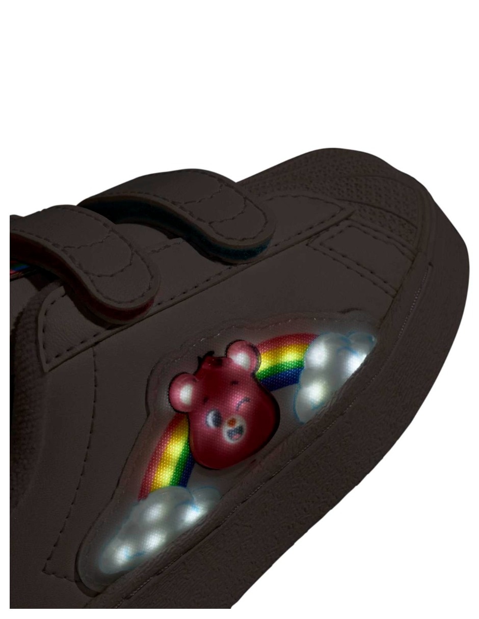 Tenis para niña superstar led lights cf i 7