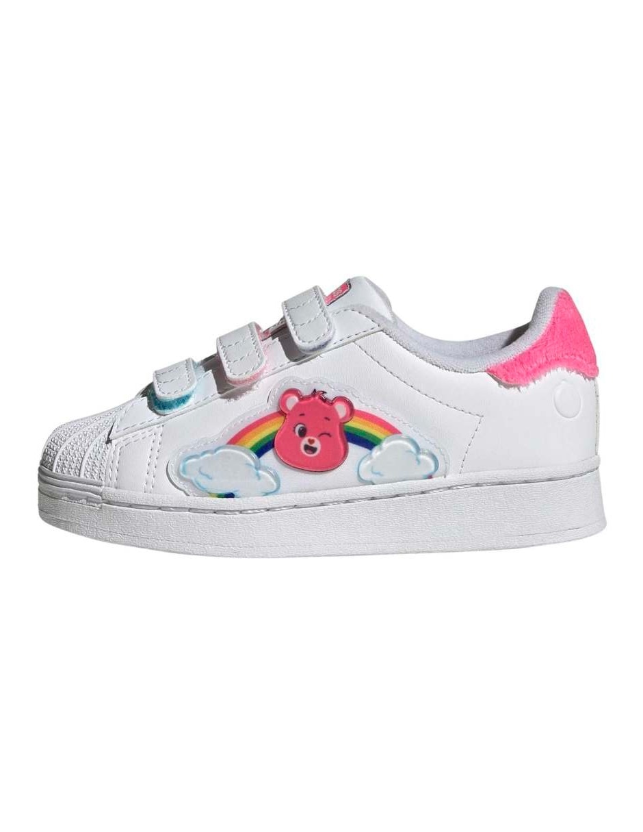 Tenis para niña superstar led lights cf c