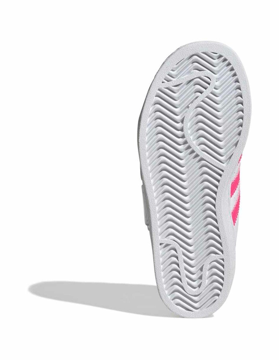 Tenis para niña superstar led lights cf c