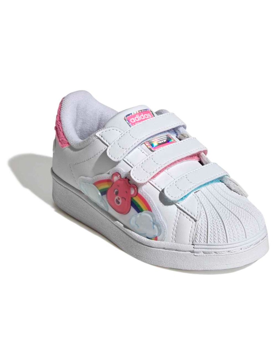 Tenis para niña superstar led lights cf c