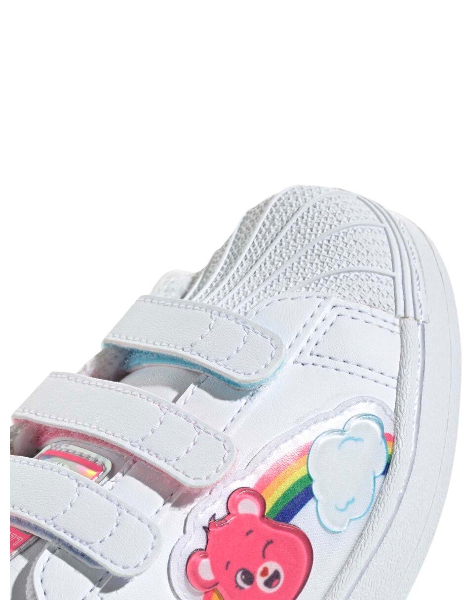 Tenis para niña superstar led lights cf c