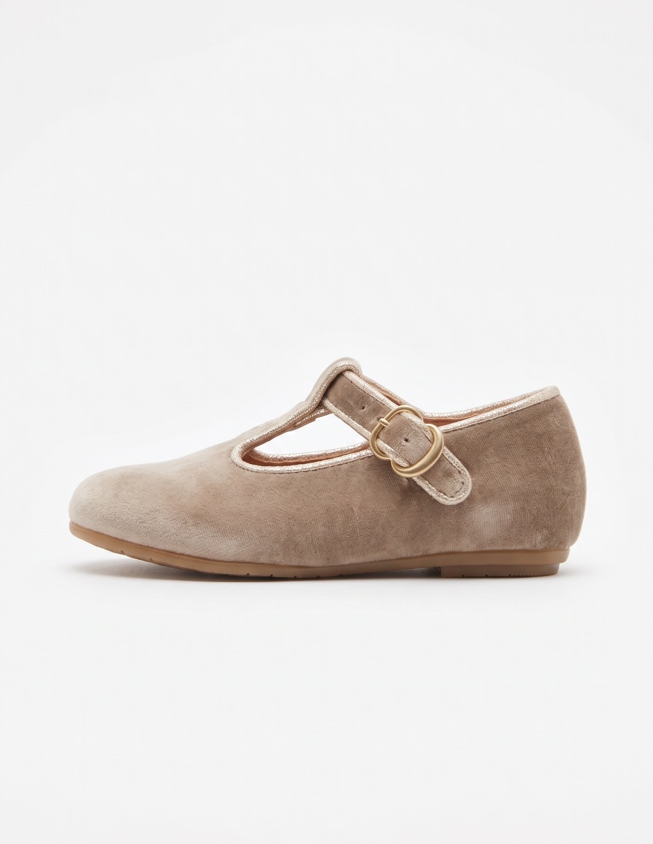 Balerina T-terciopelo para niña
