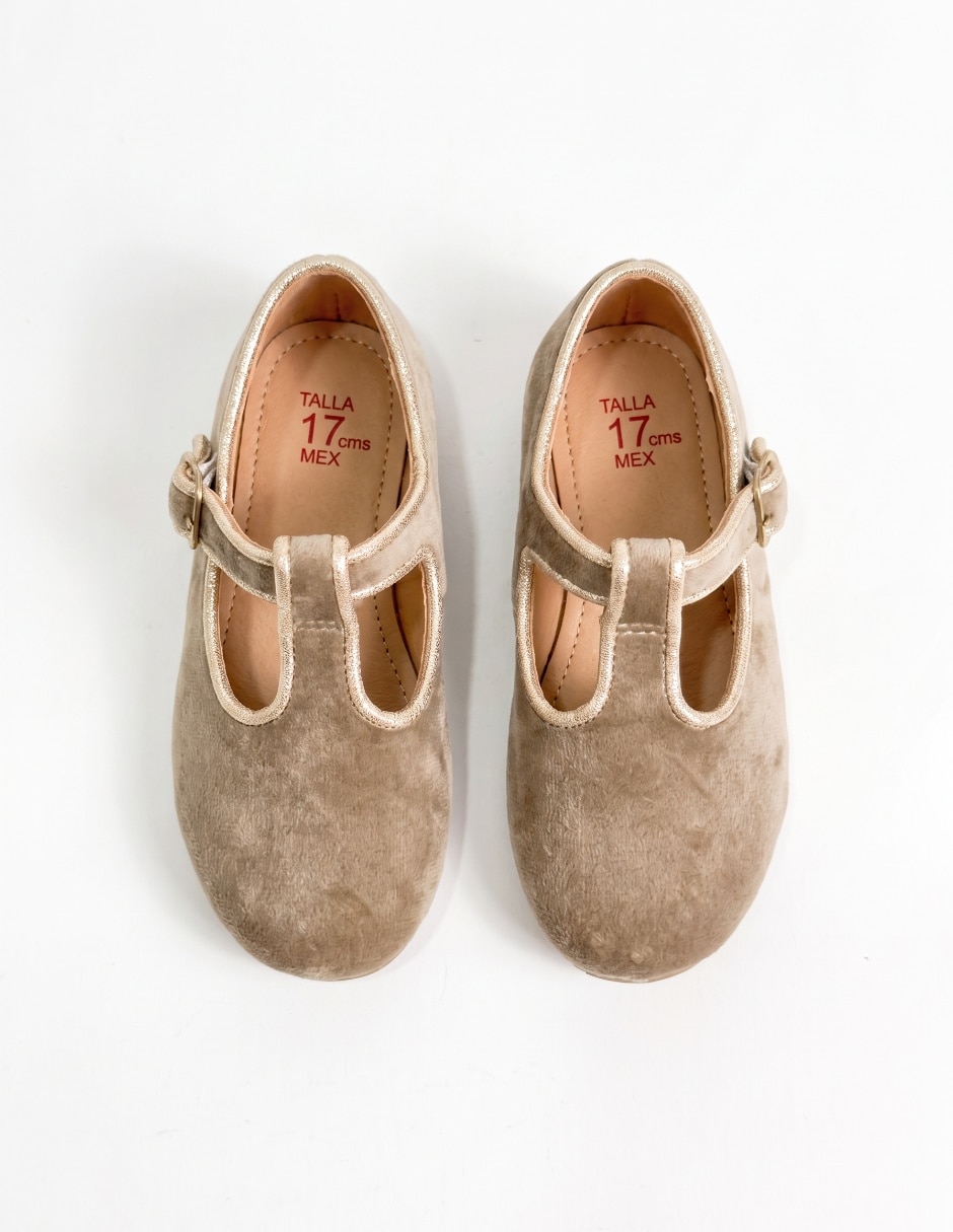 Balerina T-terciopelo para niña 3