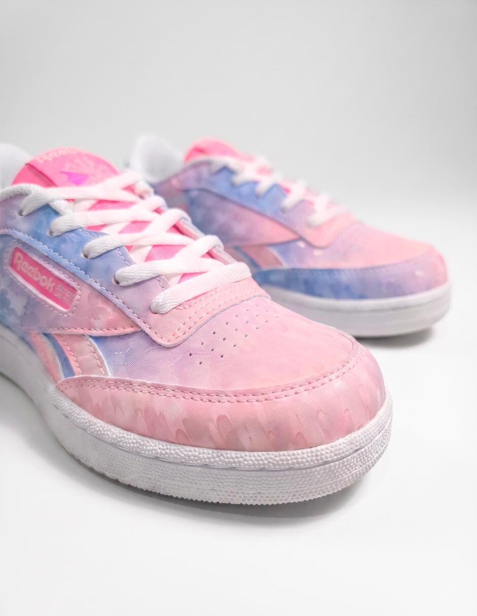 Tenis reebok para niña club c revenge