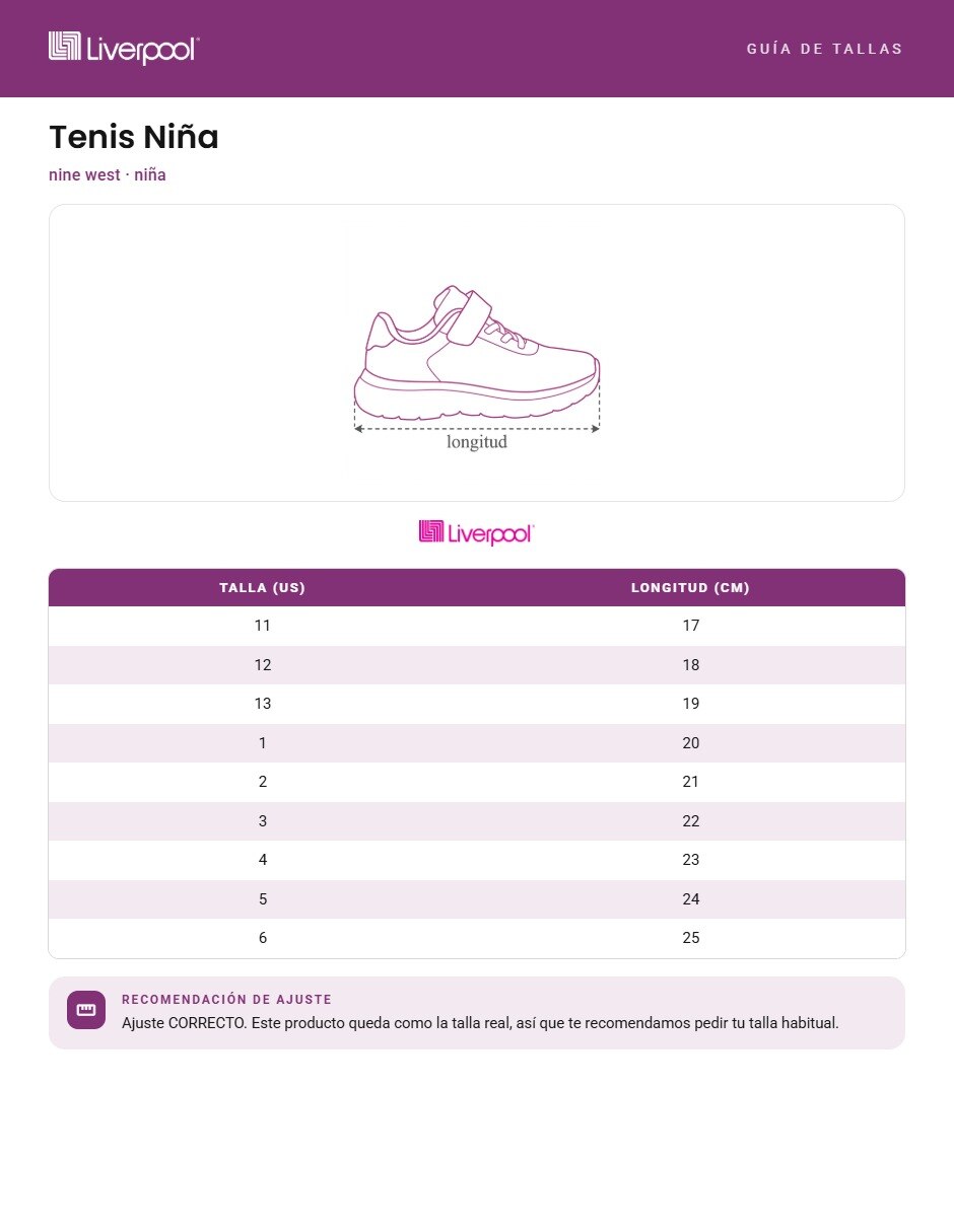 Tenis para niña 8