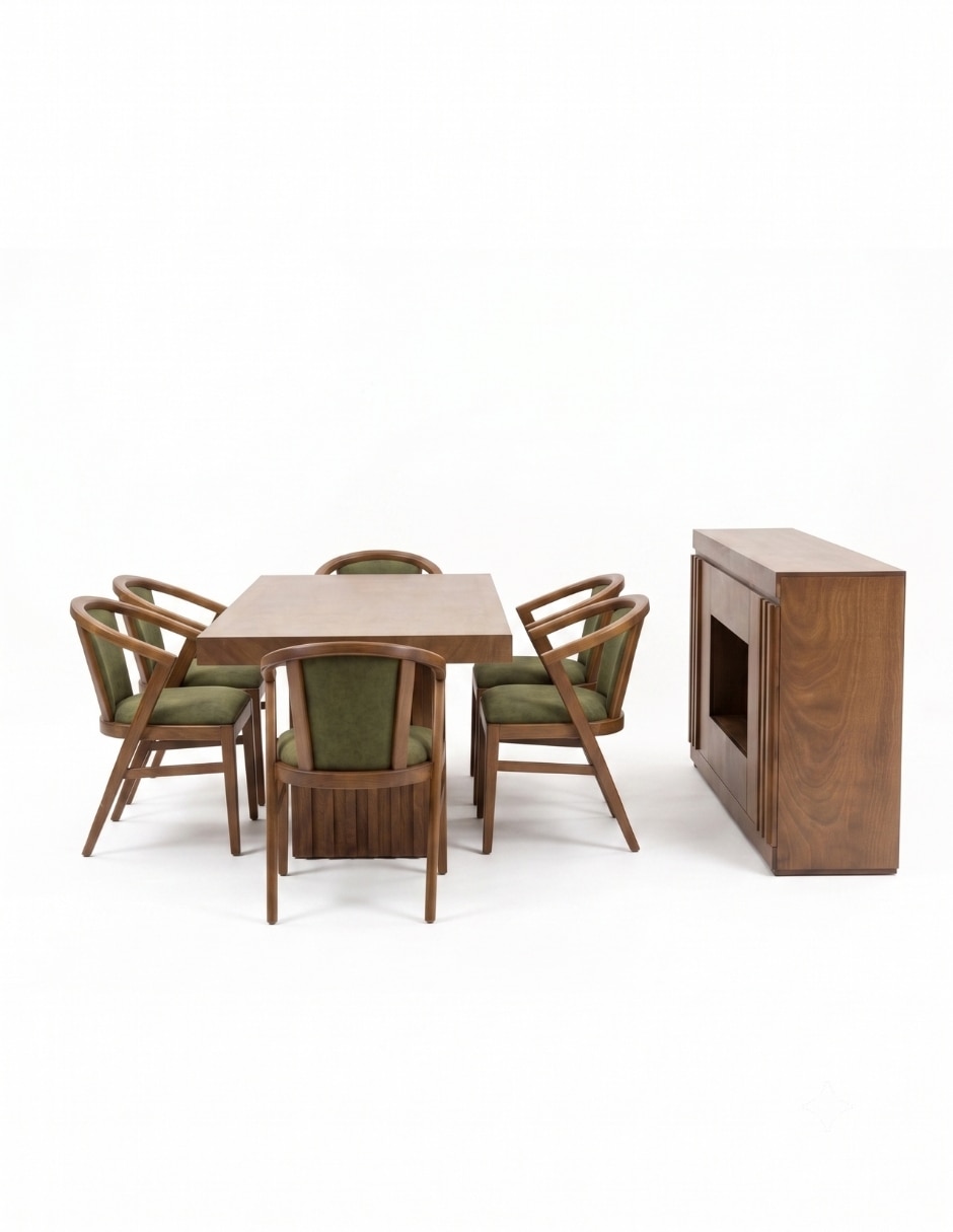 Comedor italia con bufetero para 6 personas