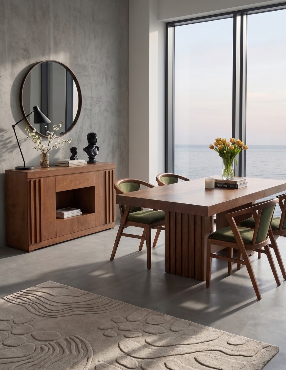 Comedor italia con bufetero para 6 personas 5