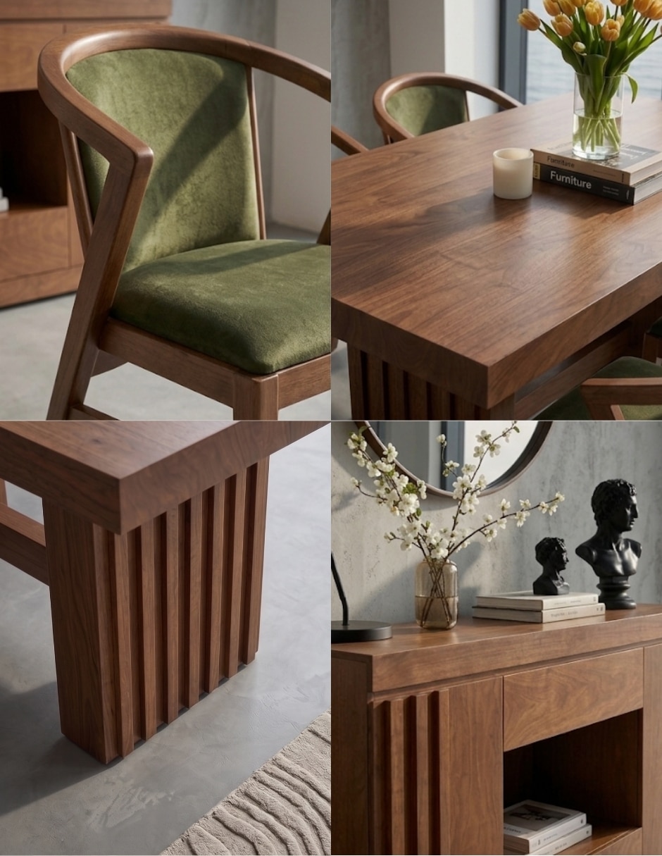 Comedor italia con bufetero para 6 personas 6