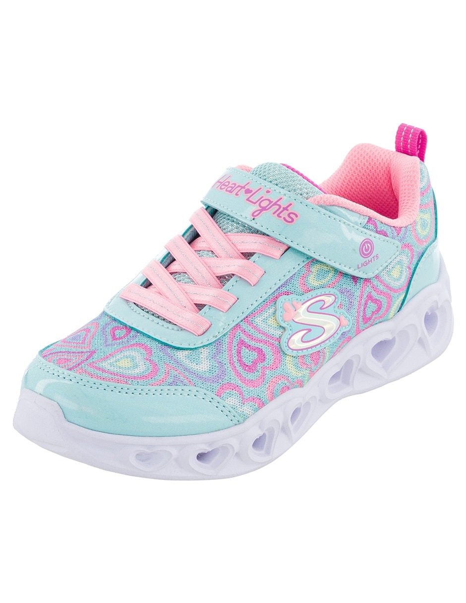 Tenis con luz para niña Heart Lights 4