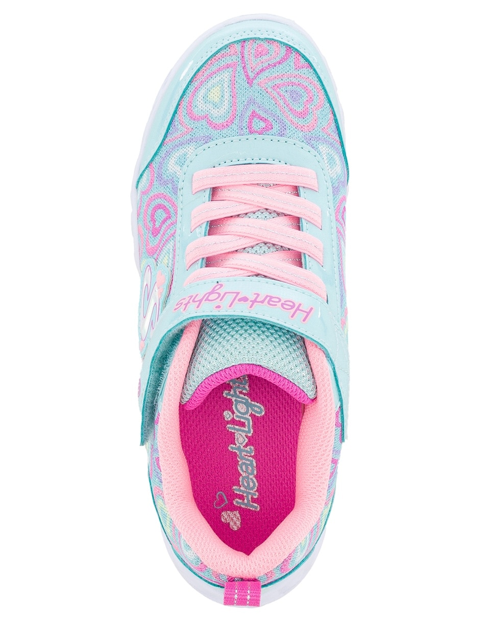 Tenis con luz para niña Heart Lights 6