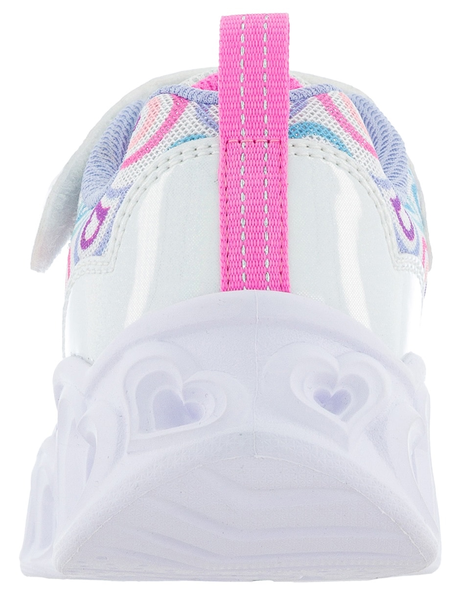Tenis con luz para niña Heart Lights 4