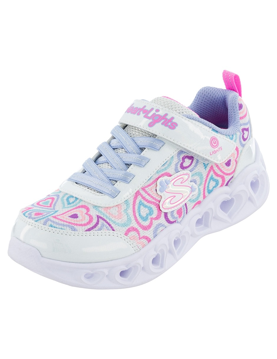 Tenis con luz para niña Heart Lights 5