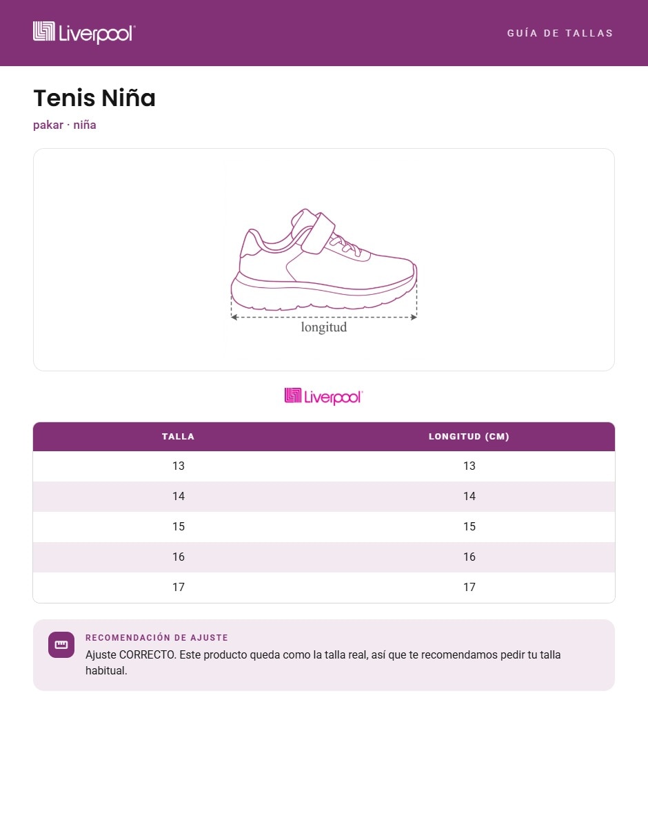 Tenis para niña 2