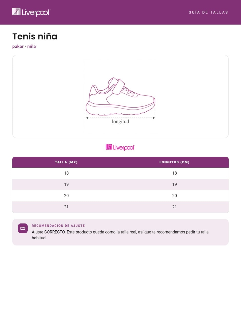 Tenis para niña 6