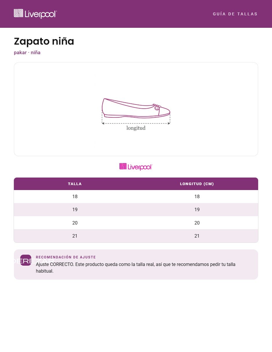 Zapato para niña 6