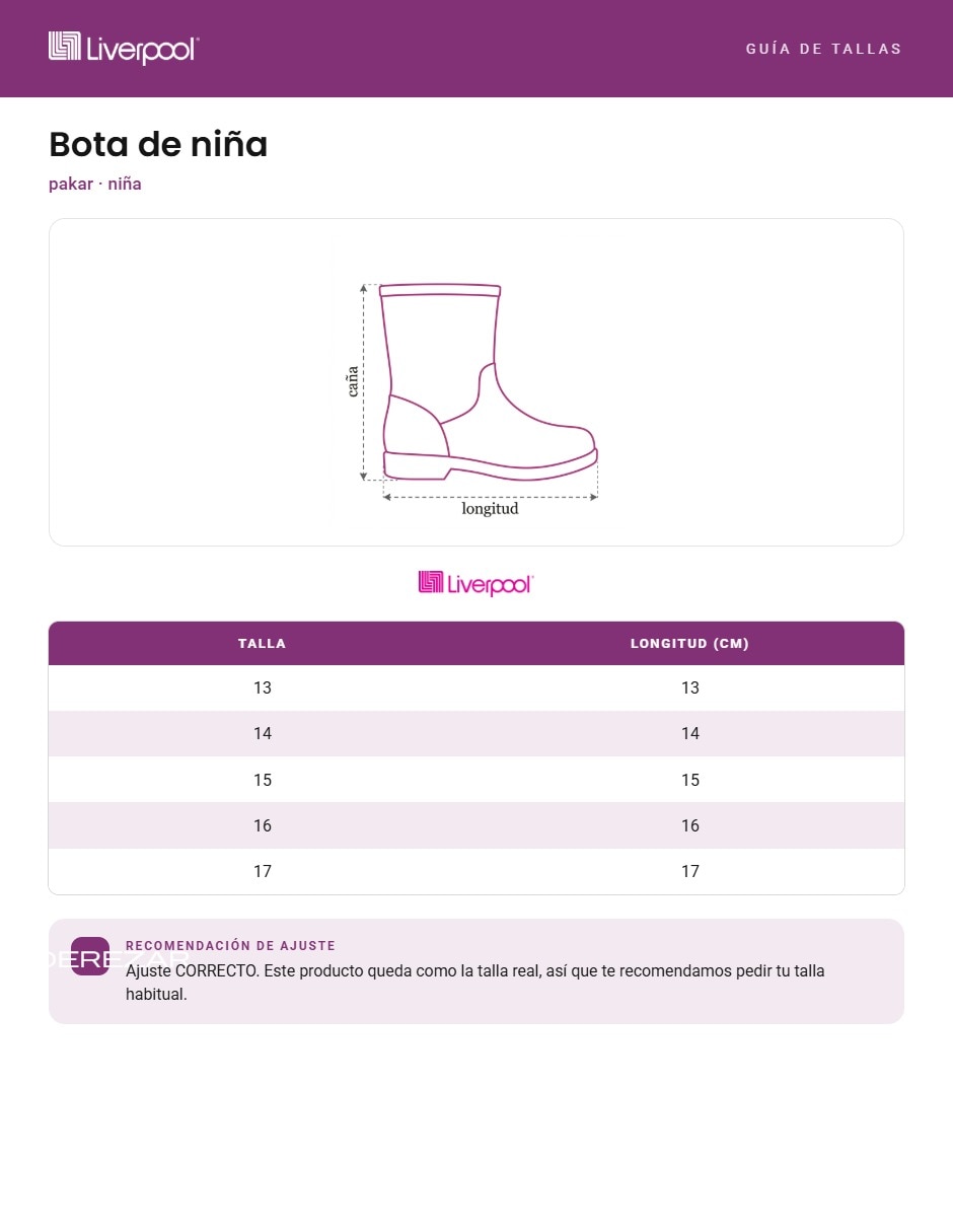 Bota para niña 2