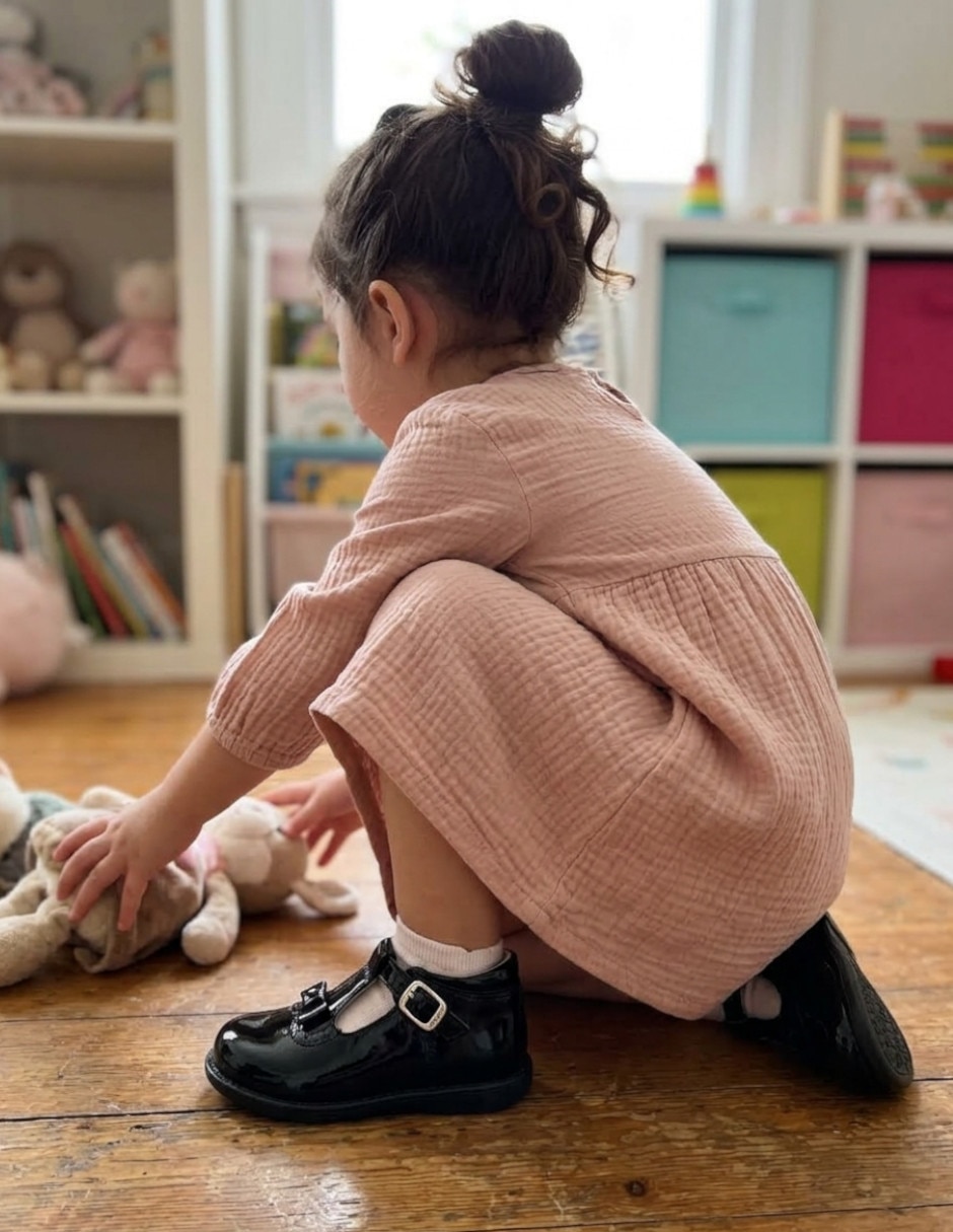 Zapato Back to School de Charol para Infantil Niña