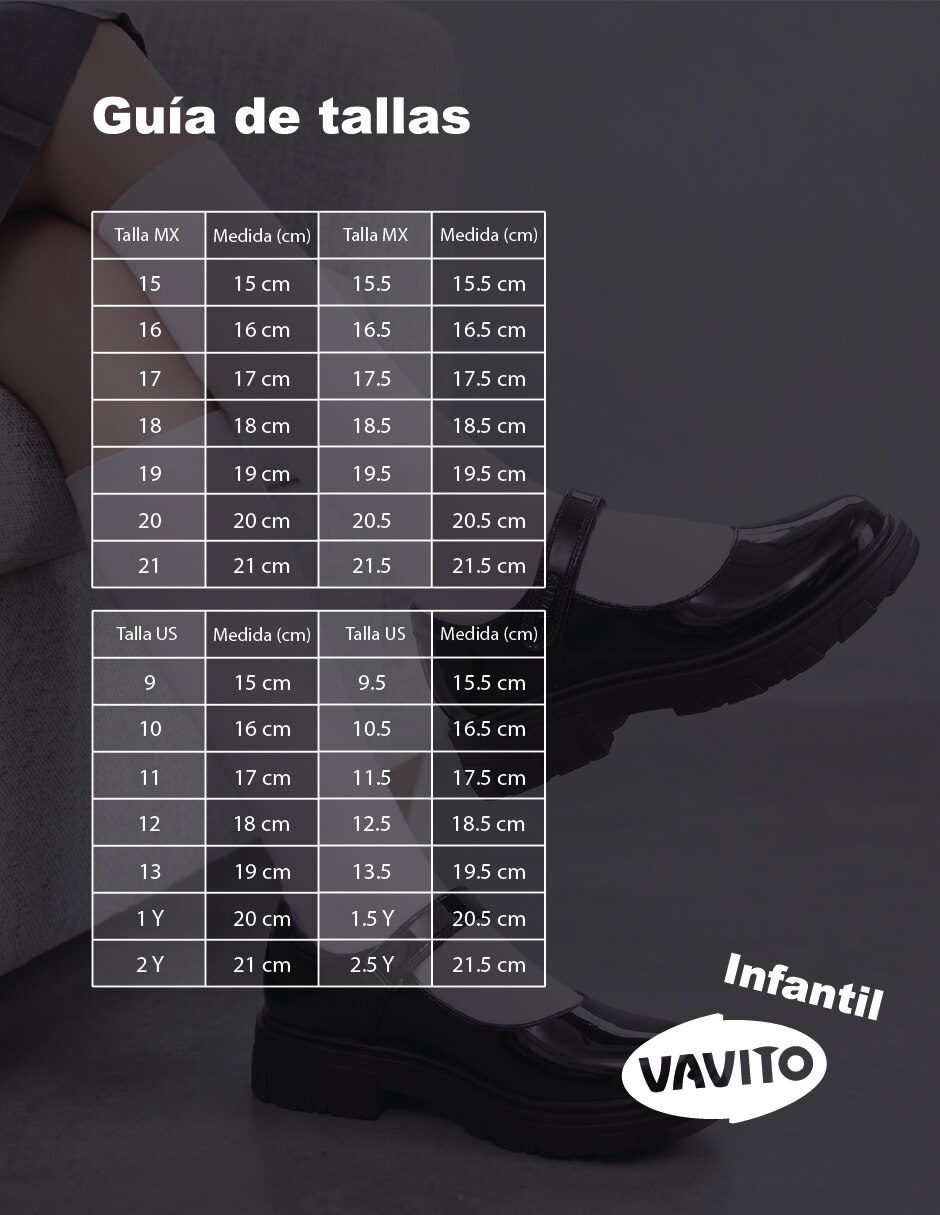Zapato de piel para niña 11