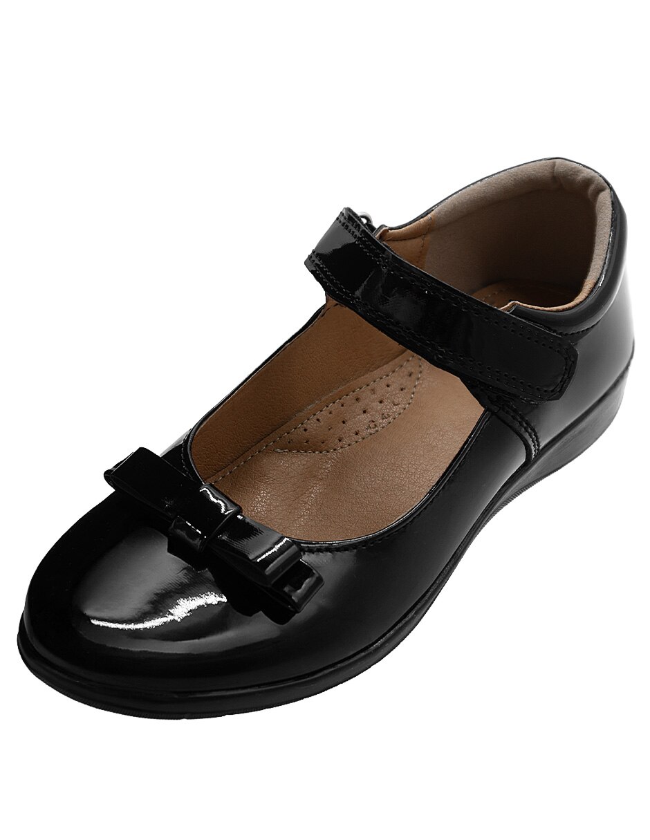 Zapato Back To School de Charol para Niños grandes Niña 4