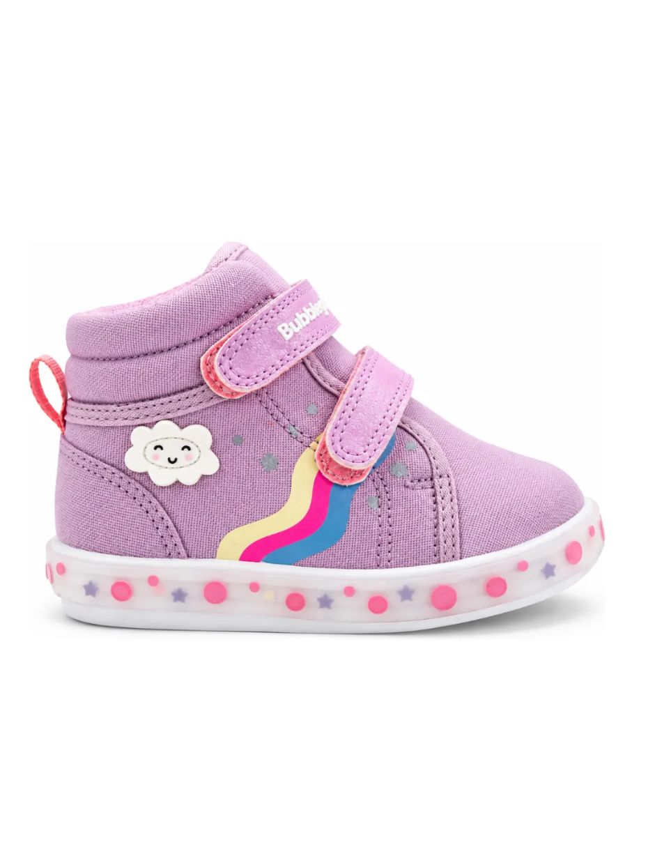 Tenis para niña arcoíris