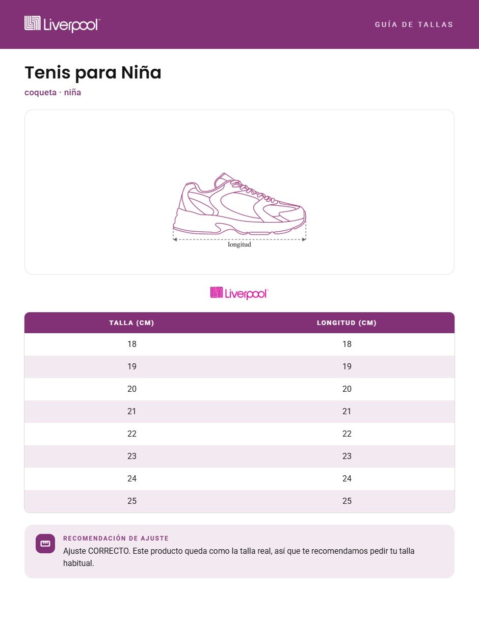 Tenis para Infantil Niña Sin familia o coleccion No aplica 7