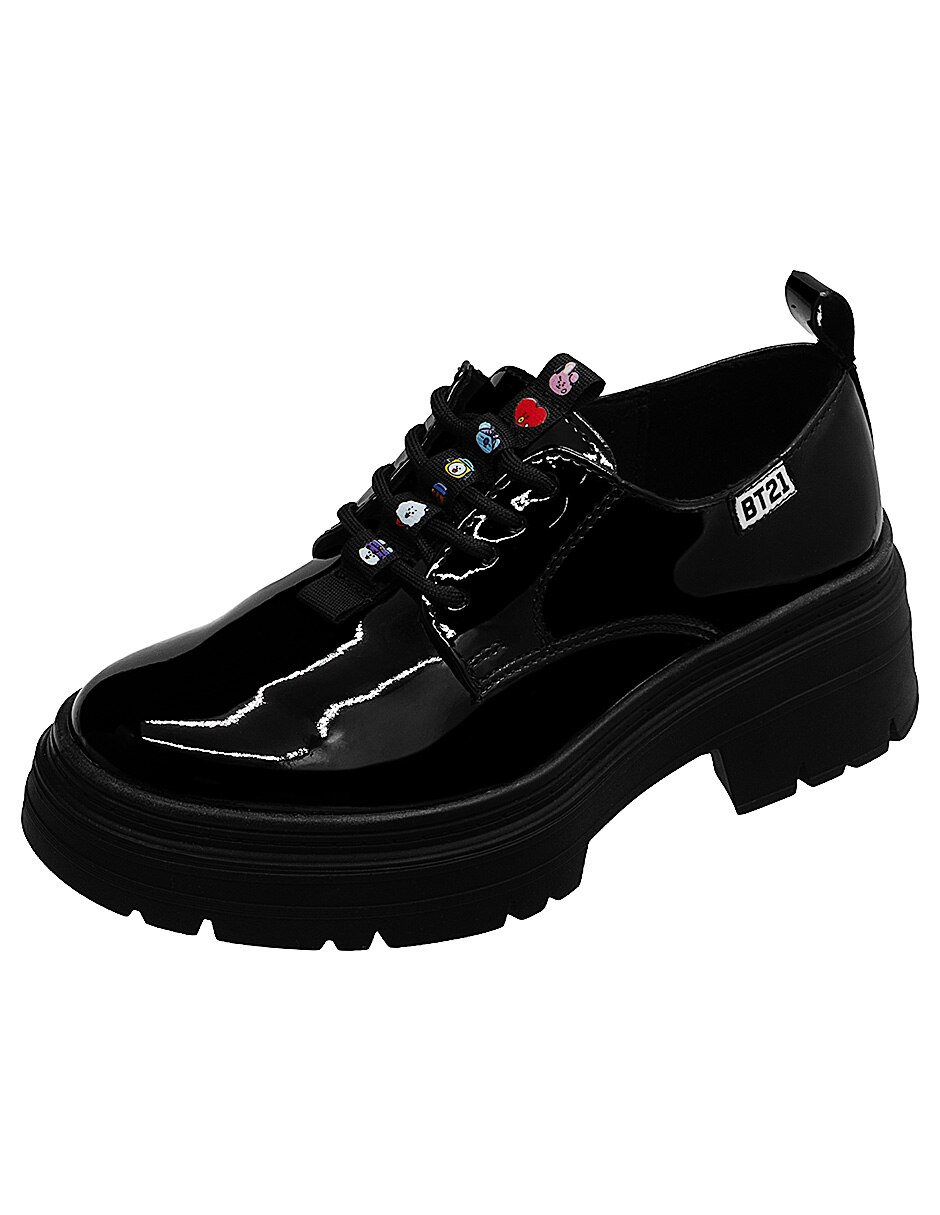 Zapato Back To School de Charol para Niños grandes Niña 3