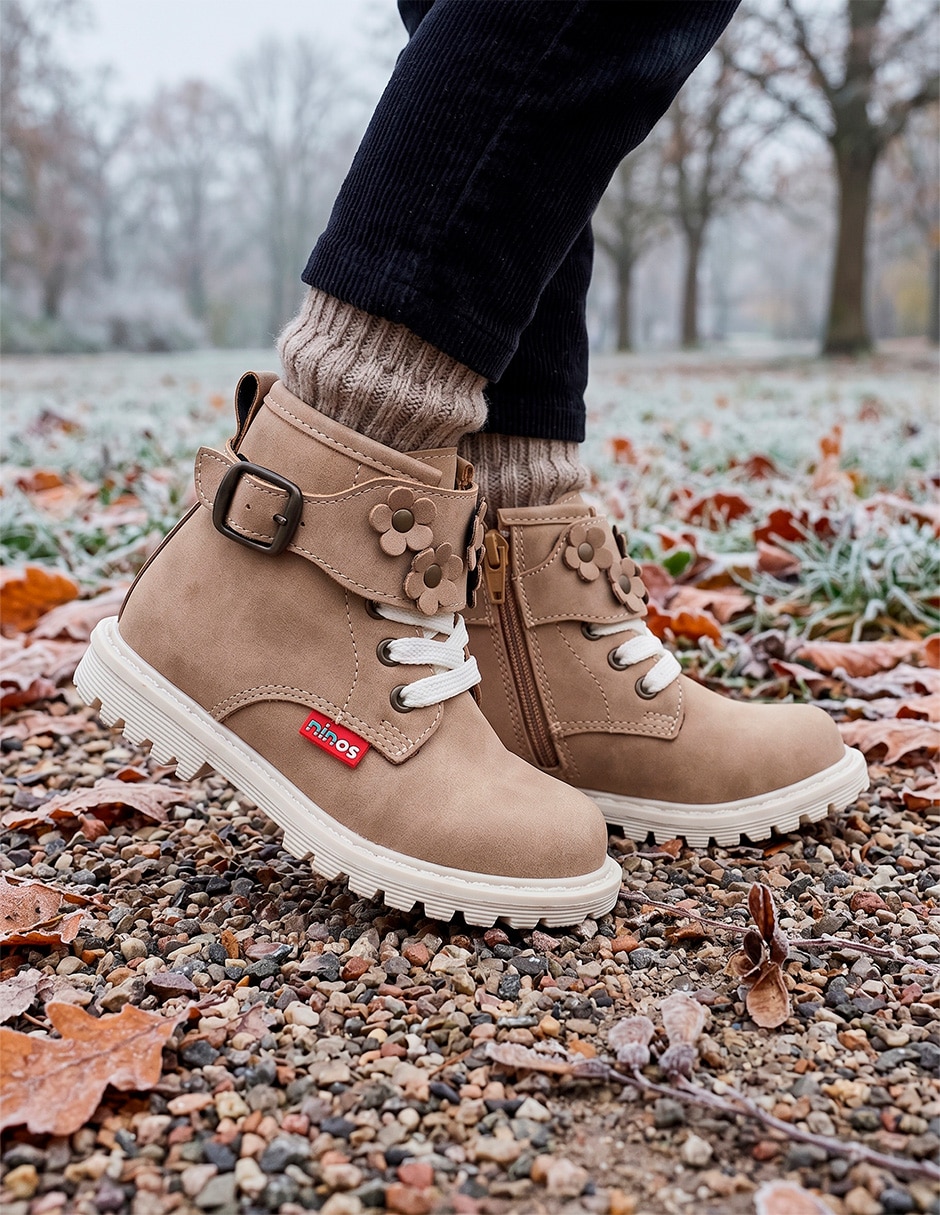 Bota de piel(si aplica) Otoño No aplica para Infantil Niña Bota de piel(si aplica) Otoño No aplica para Infantil Niña