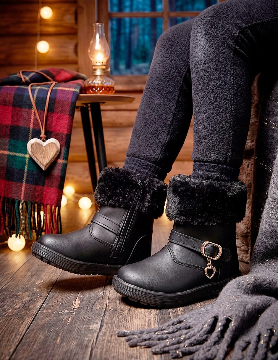 Botín de piel(si aplica) Chic Winter No aplica para Infantil Niña 6