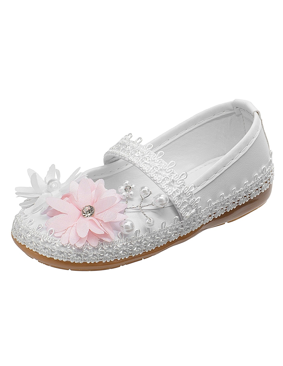 Balerina de piel (si aplica) Ceremonia Flor para Infantil Niña 4