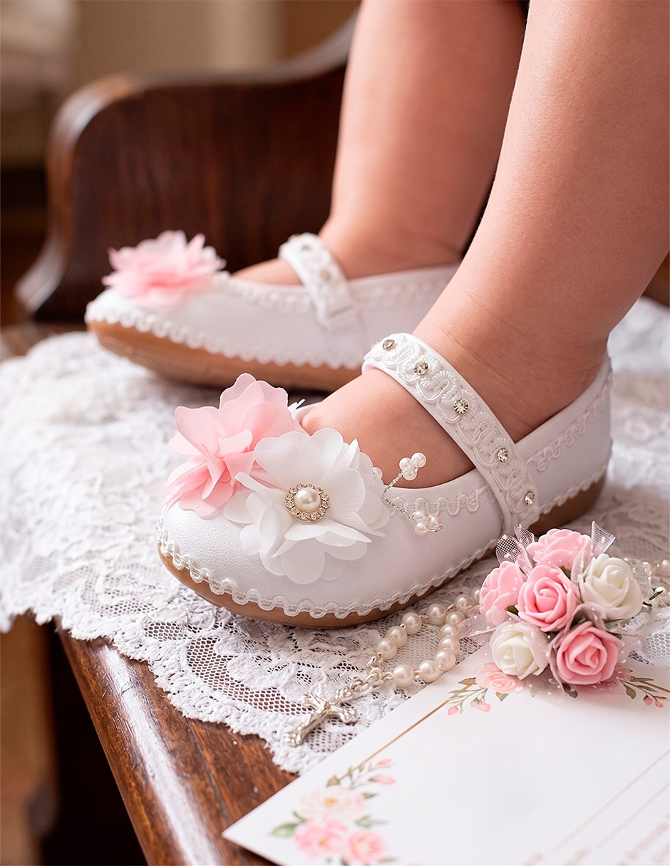 Balerina de piel (si aplica) Ceremonia Flor para Infantil Niña 5