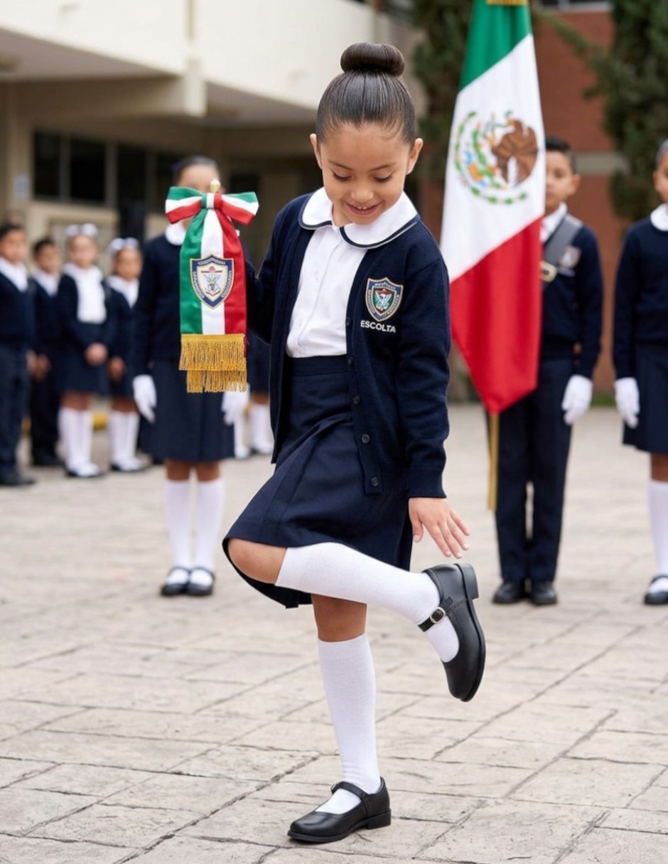 Zapato de Piel para Niños grandes Niña 2