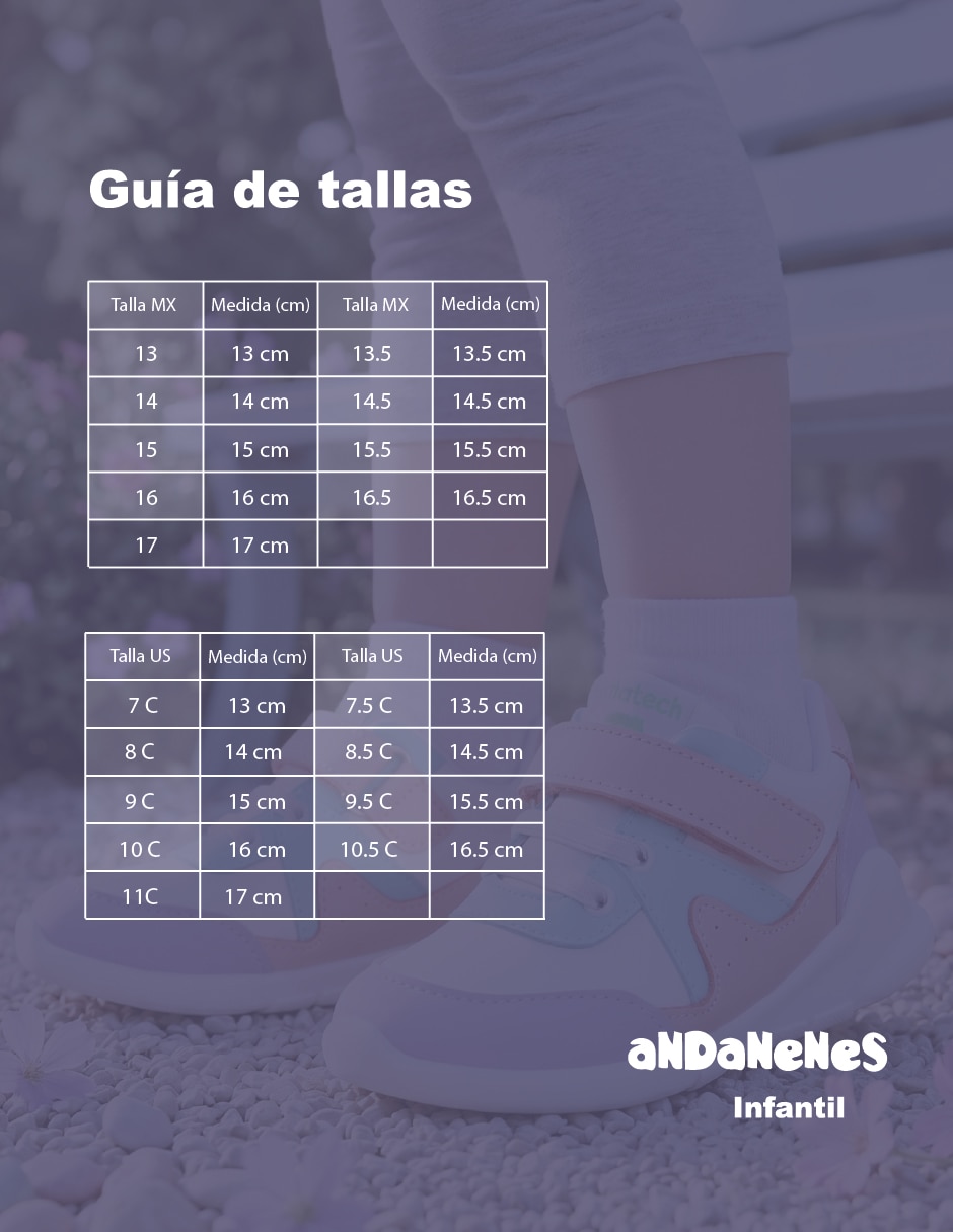 Tenis para Infantil Niña Soft Step No aplica 9