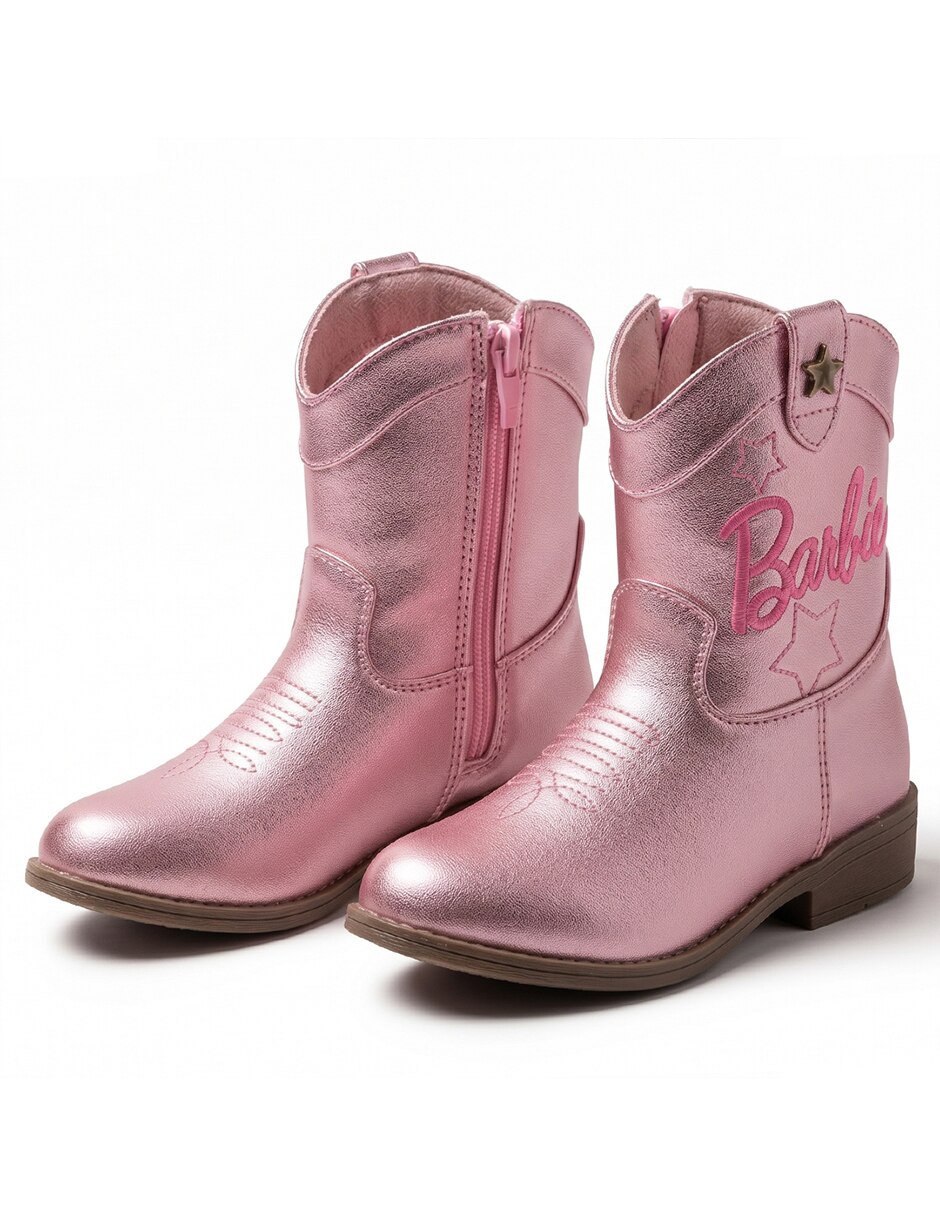 Botín barbie para niña 8