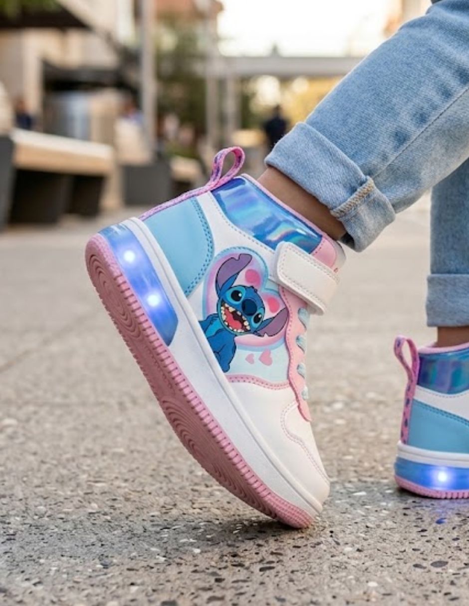 Tenis para niña stitch 4