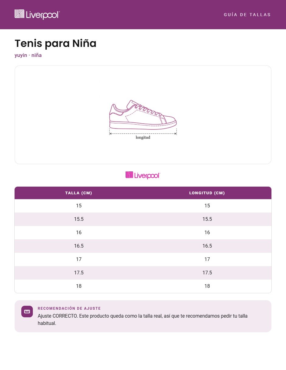 Tenis para niña 7