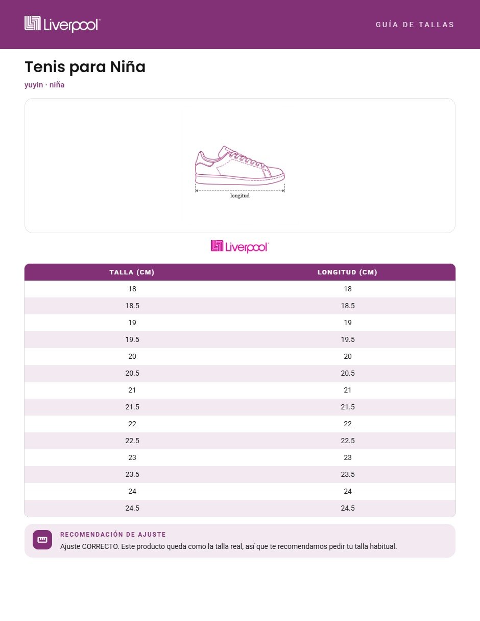 Tenis para niña 7